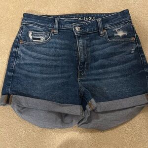 AE dark wash Jean short
